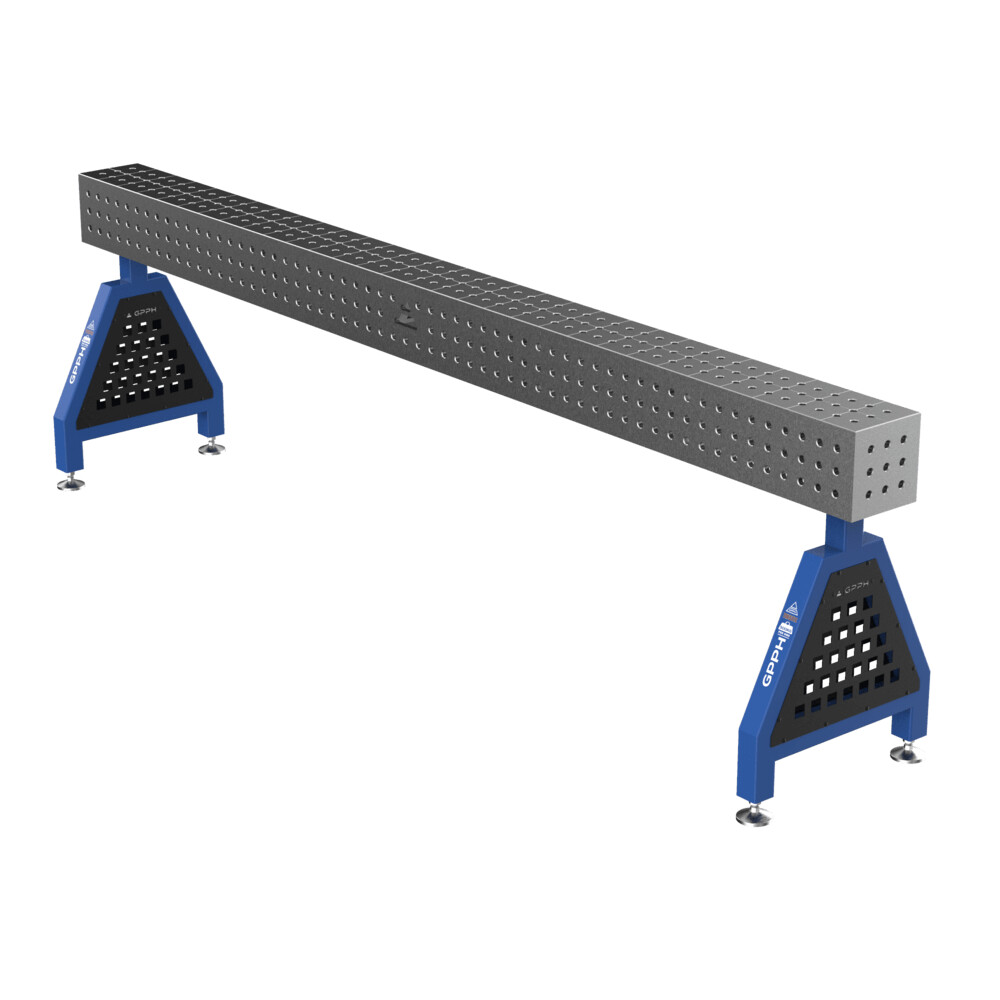 Зварювальна опора TRESTLE PRO на опорах 3000x200x200 fi16 mm Сітка 50x50 mm