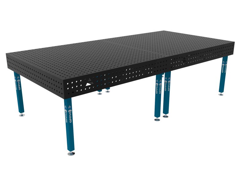 Зварювальний стіл ECO на опорах 3000x1480 mm fi16 mm Сітка 50x50 mm
