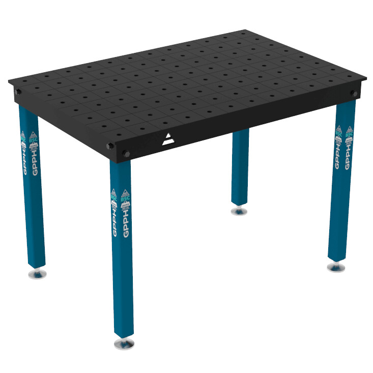 Зварювальний стіл BASIC на опорах 1200x800 mm fi16 mm Сітка 100x100 mm