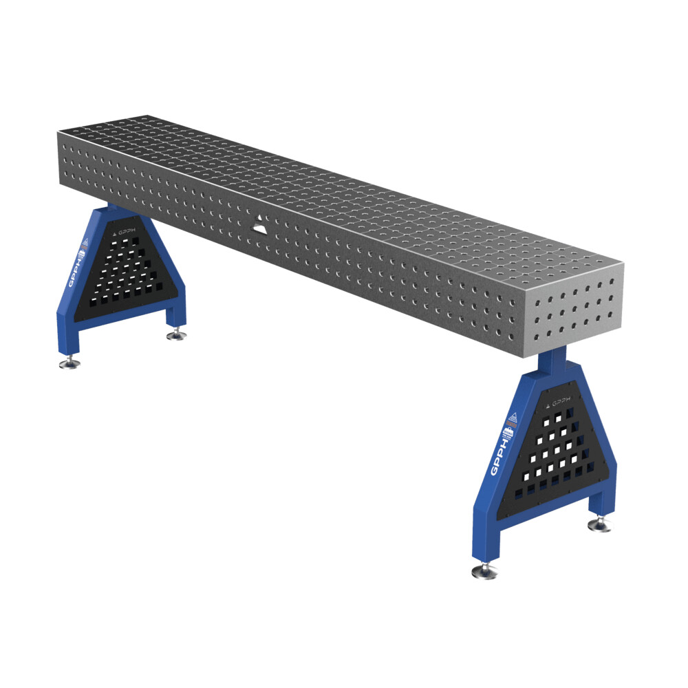Зварювальна опора TRESTLE PRO на опорах 2400x400x200 mm fi 16 mm Сітка 50x50 mm