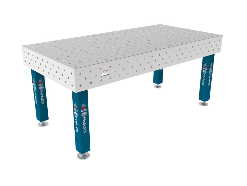Зварювальний стіл PRO INOX на опорах 2000x1000 mm fi16 mm Сітка 100x100 mm