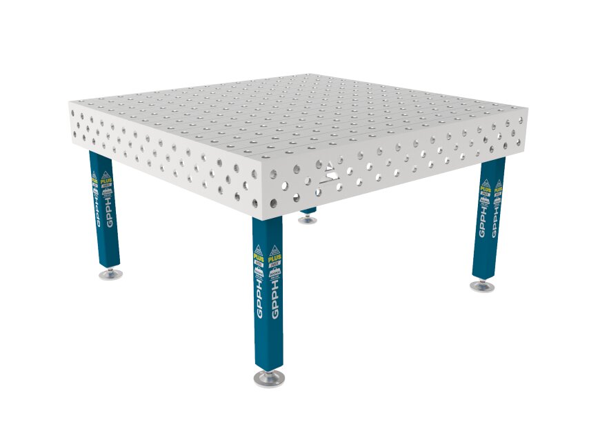 Зварювальний стіл PLUS INOX на опорах 1500x1480 mm fi28 mm Сітка 100x100 mm