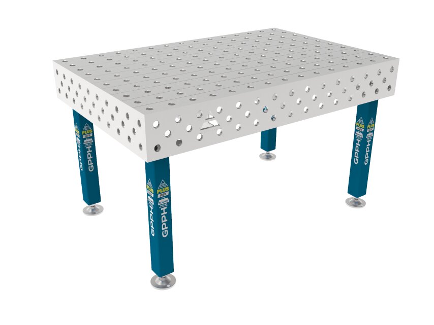 Зварювальний стіл PLUS INOX на опорах 1500x1000 mm fi28 mm Сітка 100x100 mm