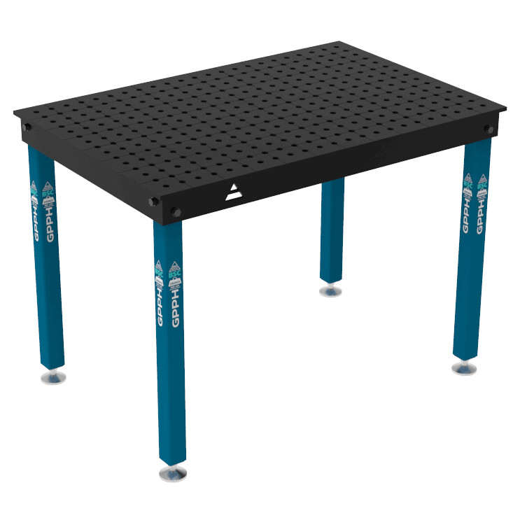Зварювальний стіл BASIC на опорах 1200x800 mm fi16 mm Сітка 50x50 mm