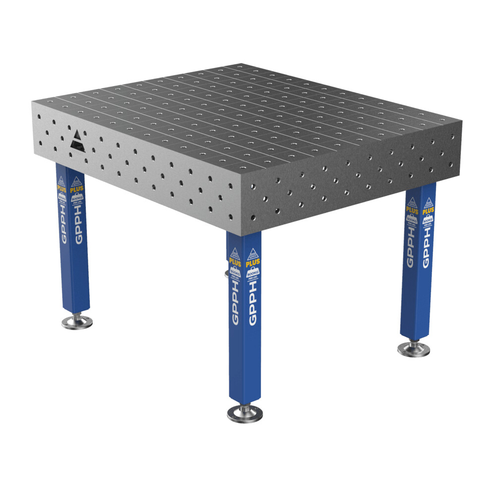 Зварювальний стіл PLUS на опорах 1200x1000 mm fi16 mm Сітка 100x100 mm