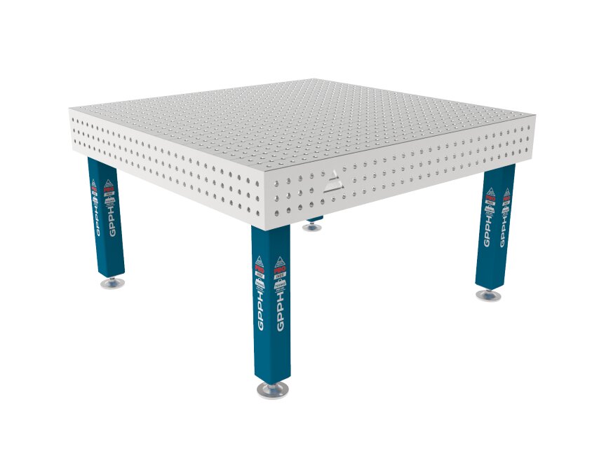 Зварювальний стіл PRO INOX на опорах 1500x1480 mm fi16 mm Сітка 50x50 mm