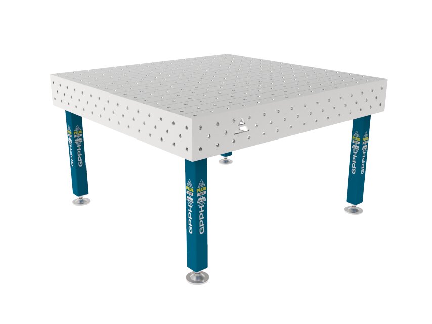 Зварювальний стіл PLUS INOX на опорах 1500x1480 mm fi16 mm Сітка 100x100 mm