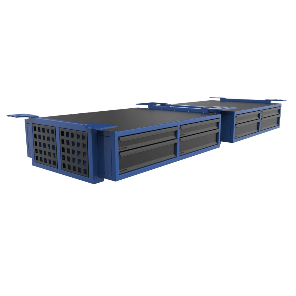 Комплект шухляд для зварювального столу PRO INOX 3000x1480 mm