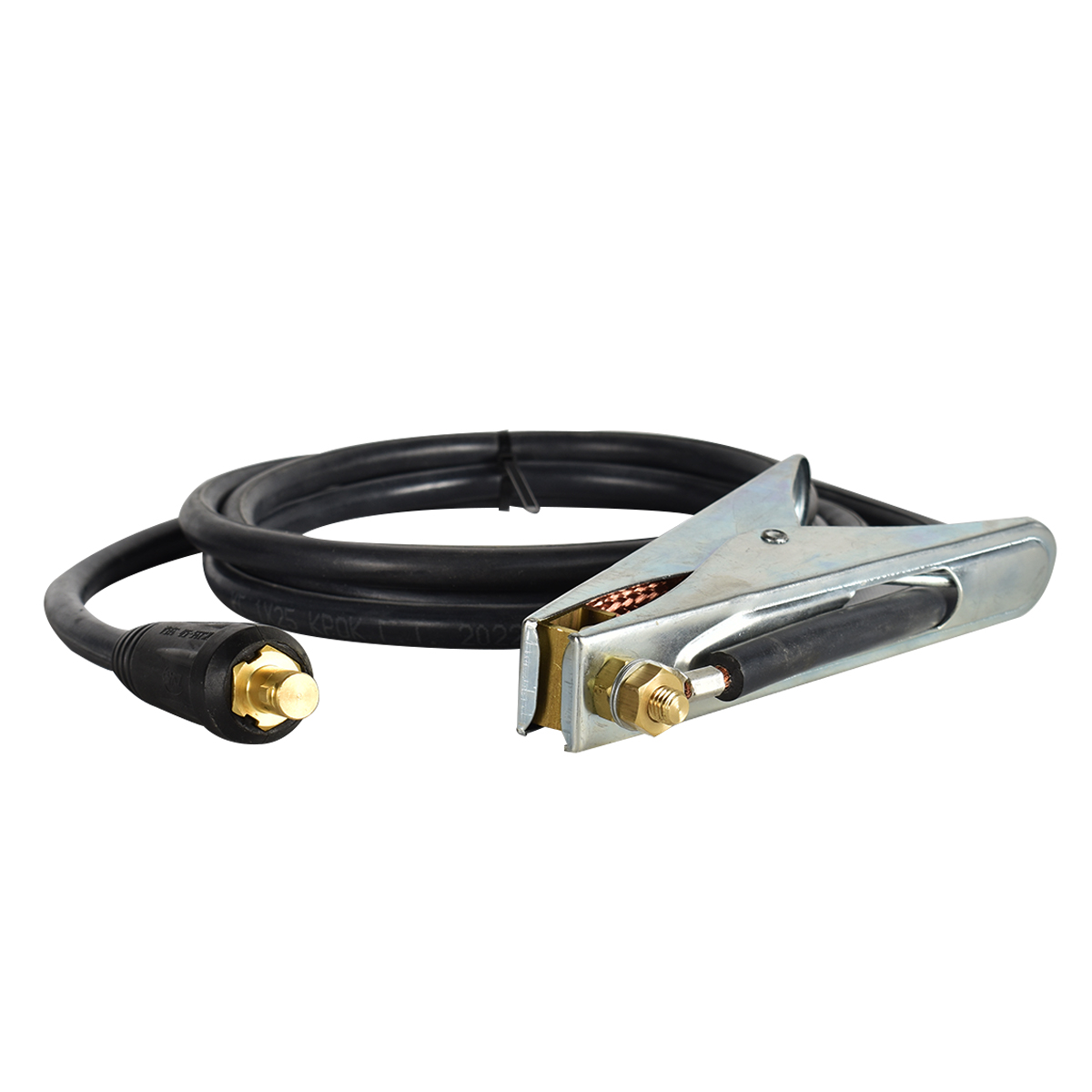 Зварювальний кабель з клемою «маса» ККМ-25х5+35-50+МК 250