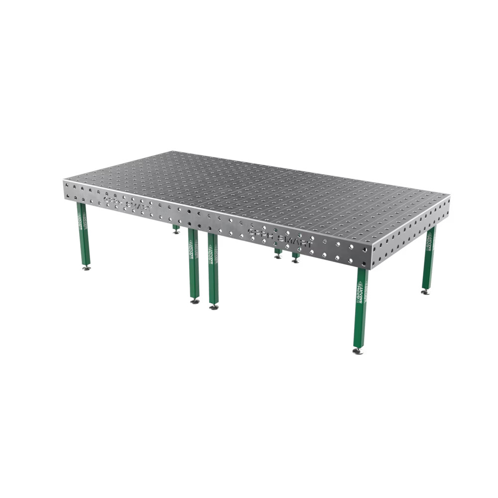 Сварочный стол GPPH SMART 15 mm на колесах 3000x1480 mm fi28 mm Сетка Диагональная