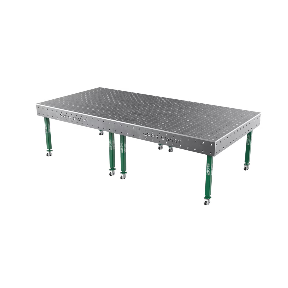 Зварювальний стіл GPPH SMART 15 mm на колесах 3000x1480 mm fi16 mm Сітка 100x100 mm