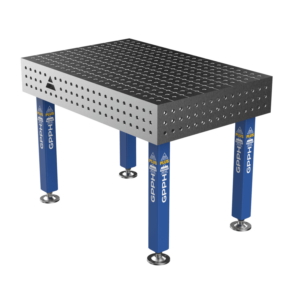 Зварювальний стіл PLUS на опорах 1200x800 mm fi16 mm Сітка 50x50 mm