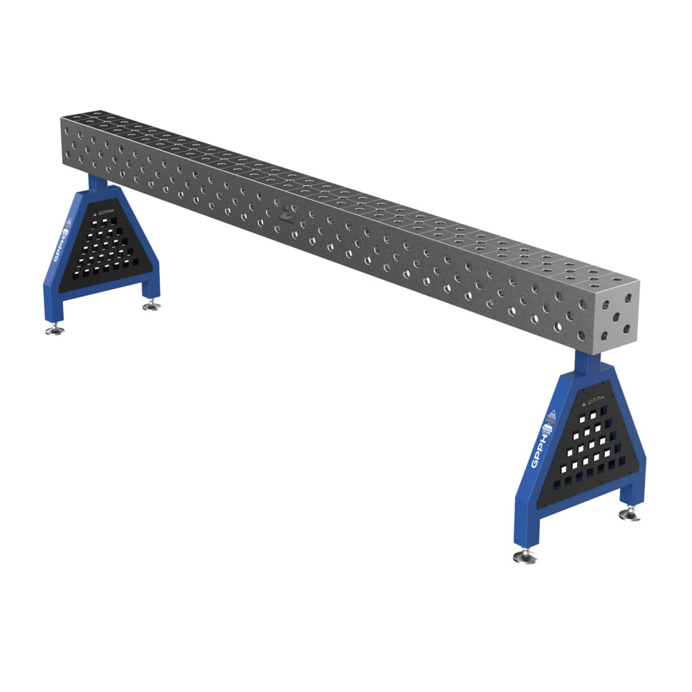 Зварювальна опора TRESTLE EXPERT на опорах 3000x200x200 mm fi 28 mm Сітка Діагональна