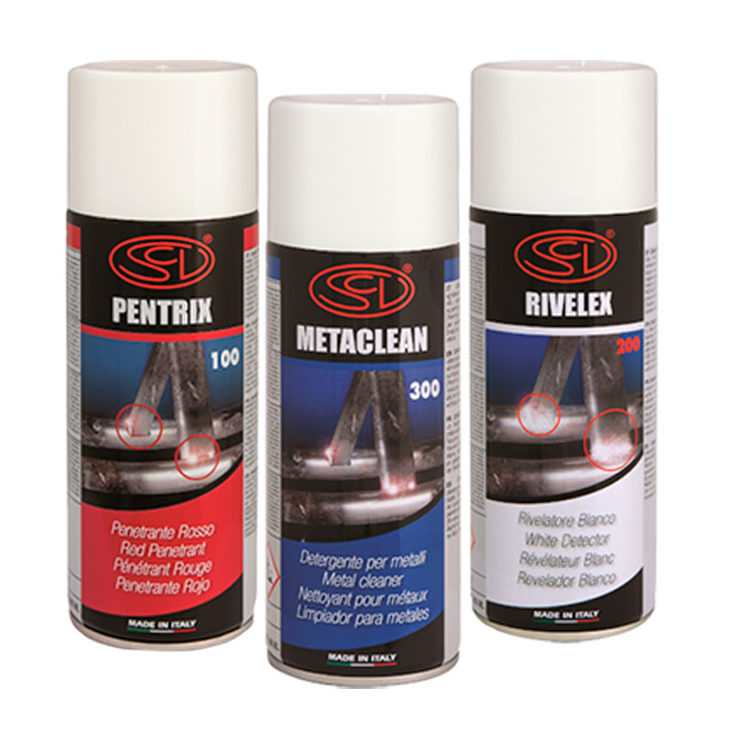 Набір для проявлення зварних швів Siliconi 1-2-3