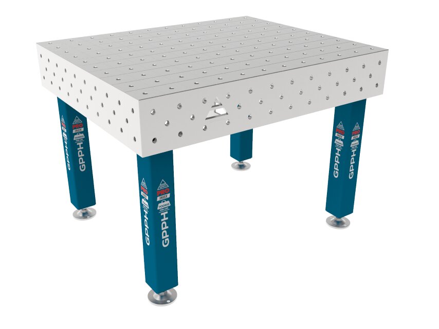 Зварювальний стіл PRO INOX на опорах 1200x1000 mm fi16 mm Сітка 100x100 mm