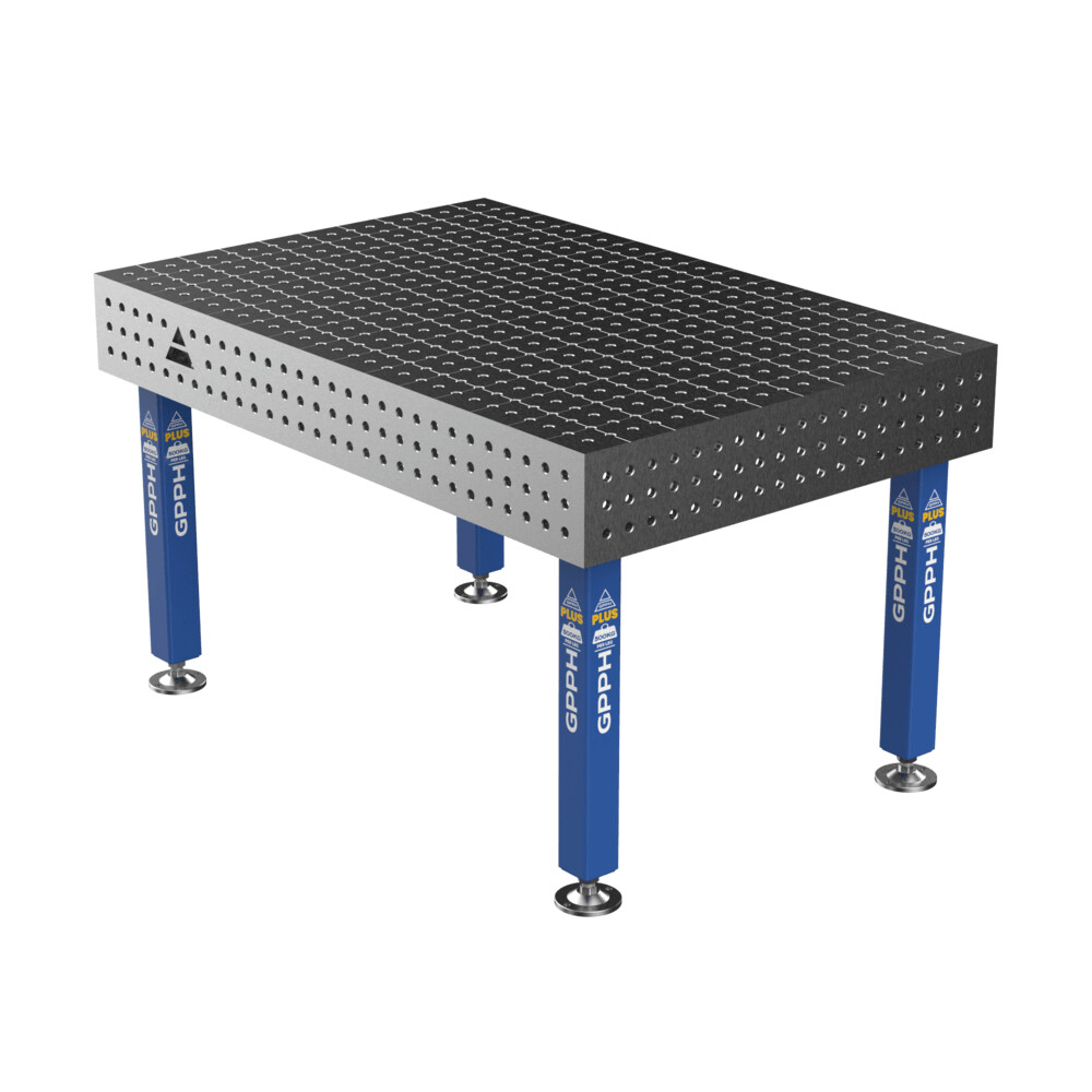 Зварювальний стіл PLUS на опорах 1500x1000 mm fi16 mm Сітка 50x50 mm