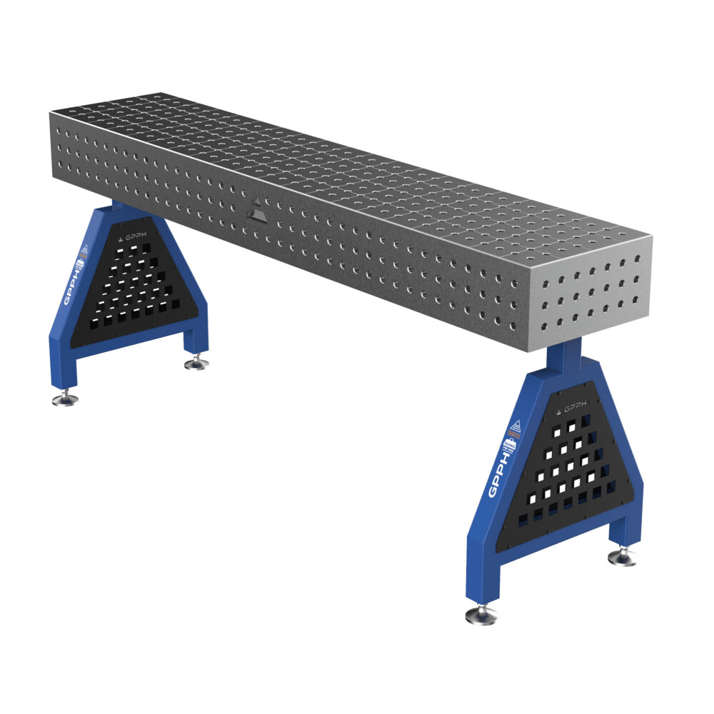 Зварювальна опора TRESTLE PRO на опорах 2000x400x200 mm fi 16 mm Сітка 50x50 mm
