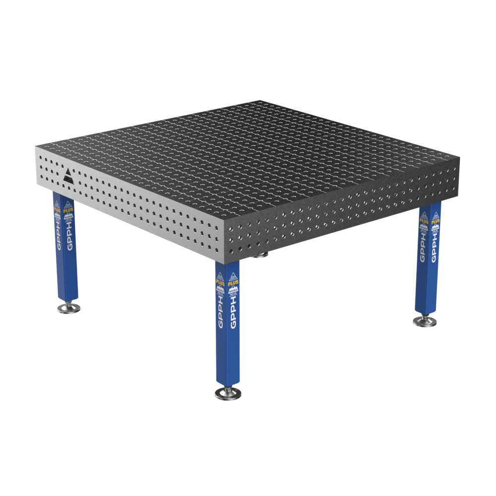 Зварювальний стіл PLUS на опорах 1500x1480 mm fi16 mm Сітка 50x50 mm